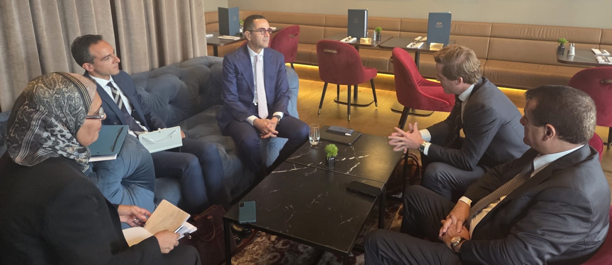El-Khatib discusses Belgian group DEME’s projects, investments in Egypt

